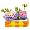 Children's Toys & Home Decor: Succulent & Flower Building Blocks