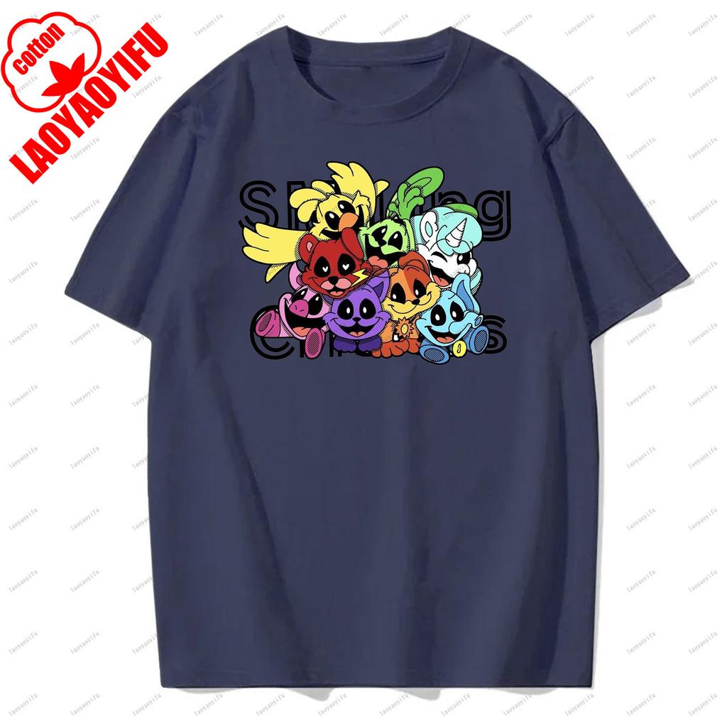 Lachende Tiere Neues T-Shirt Sommer Atmungsaktiv Camisetas Rundhals Kurzarm Herren T-Shirt Passendes Sweatshirt für den täglichen Gebrauch