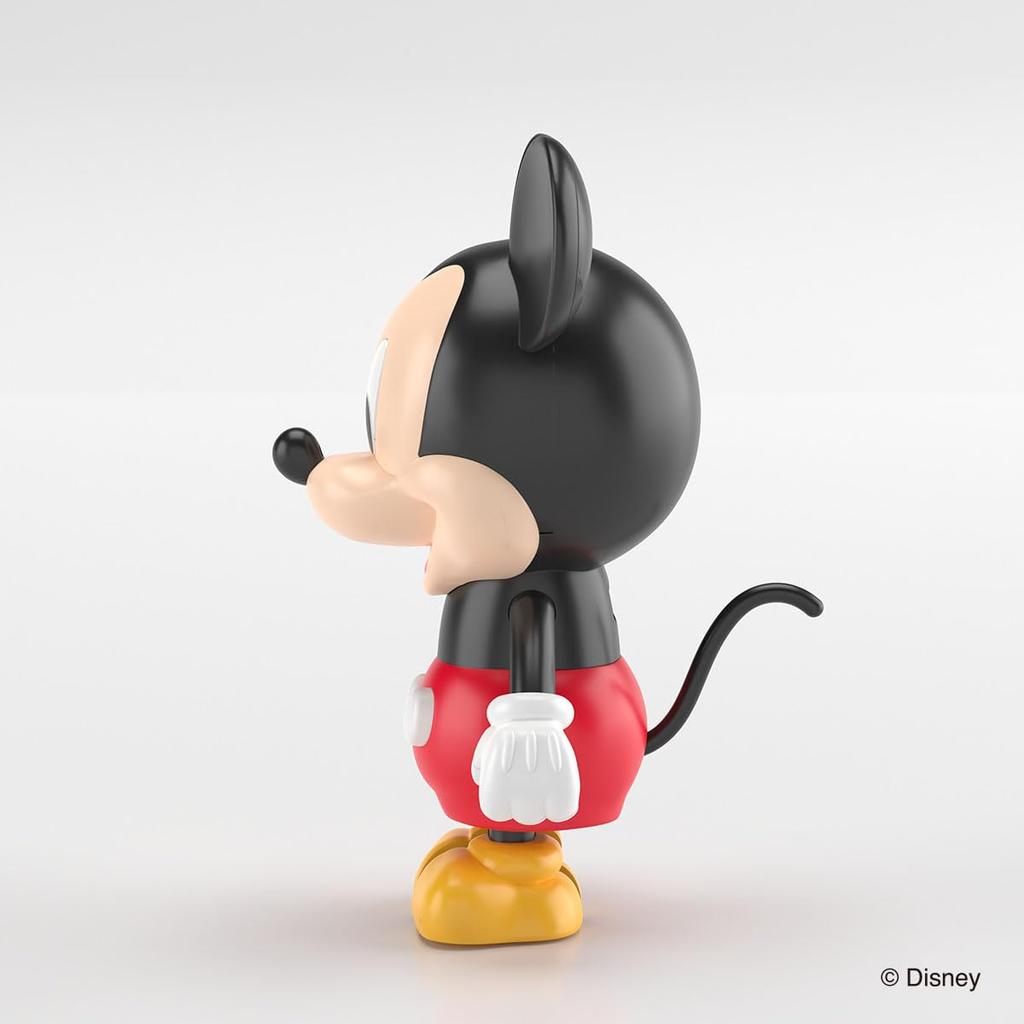Aoshima Bunka Kyozai Rakupla Tocotoko No. DP-03 Disney Character Mickey & Minnie Pre-Colored Plastic Model