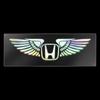 Laser Rainbow Angel Wings Car Fuel Tank Decals for Honda Civic Accord Fit City Vezel CRV Odyssey Jazz Prelude Insight Accessorie aja256