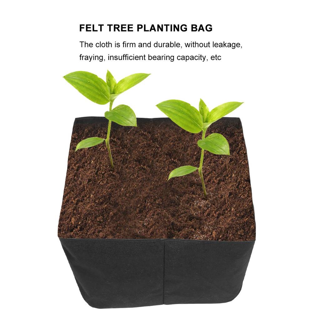 NUOLUX Planting Fabric Fabric Seedling Deep Cultivation Plant Growth Plant Nursery x x inches x 90 x 40 Bag, Non-Woven Planter, Pot, Bag, Type, Bag,