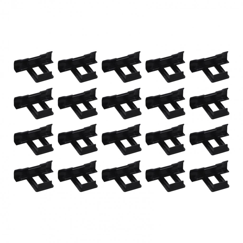 20Pcs Solar Panel Drainage Clips for PV Module Cleaning and Maintenance