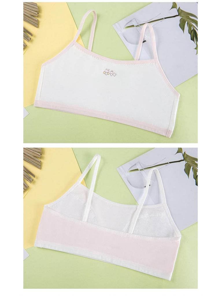Stage One Pure Cotton Class A Bra Development Girl's Vest for Puberty