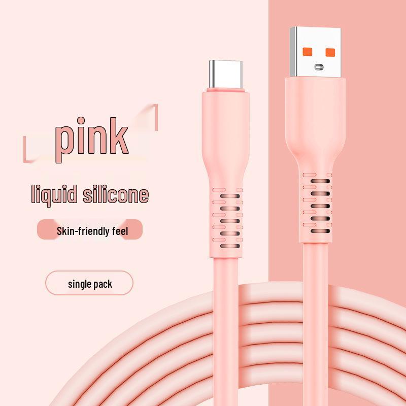 Thickened 120W Liquid Silicone 6A Android Fast Charging Cable - Super Fast Charge