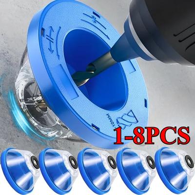 1-8 adet Toz Örtüsü Kül Haznesine Bağlı Toz Örtüsü Ev Tipi Elektrikli Matkap Aksesuarları Toz Engelleyici ve Kül Önleyici Cihaz, Del