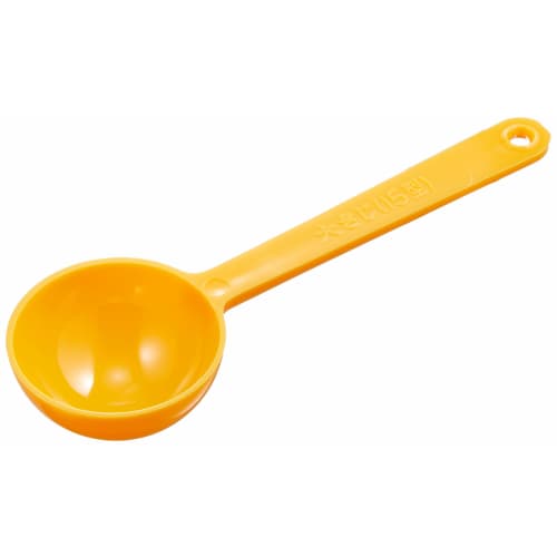 Butterfly Plastic Kitchen Spoon, 15-inch, Yellow, 210380 (1 Spoon)