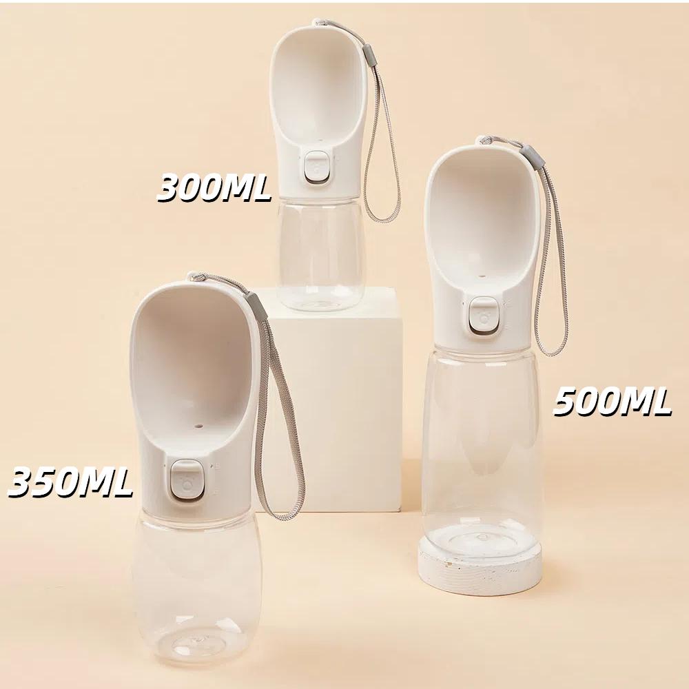 Tragbare Hunde-Wasserflasche für kleine große Hunde Haustiere Outdoor Spaziergang Auslaufsicher Reise Wasserspender Chihuahua Labrador Zubehör