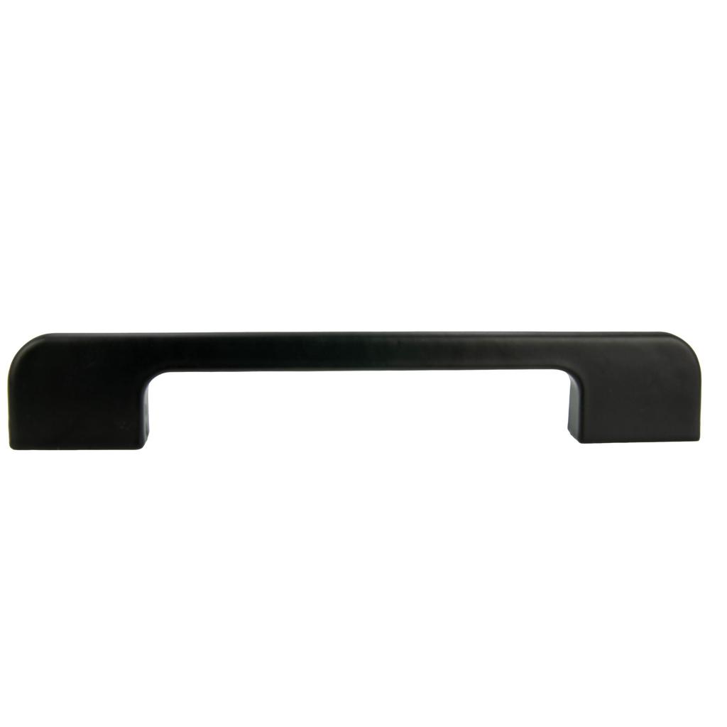 10 X Black Furniture Handle 128 Mm