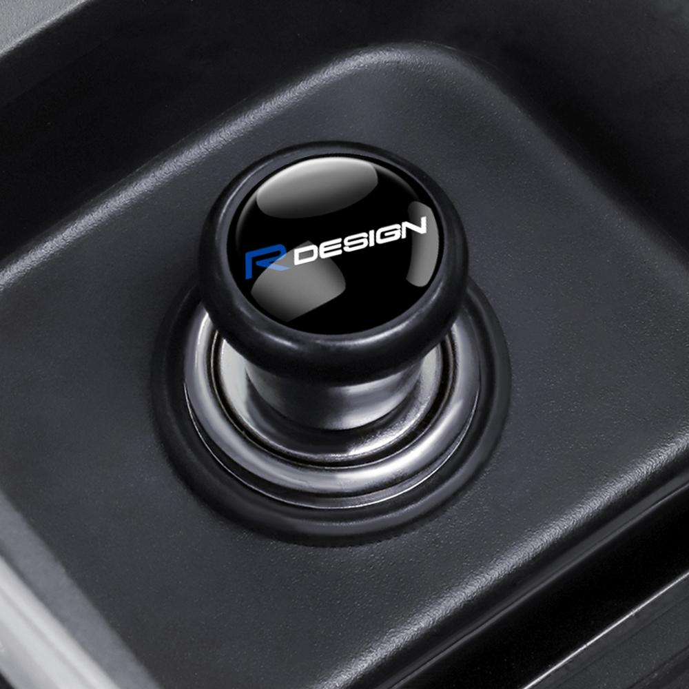 Car Styling Metal Windproof Cigarette Lighter Power Socket Plug Accessories For Volvo V40 V50 S40 S80 XC60 S90 XC90 S60 XC40 C40