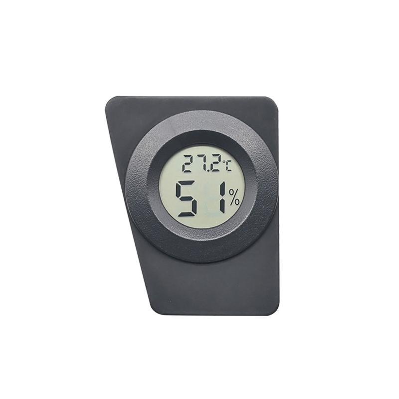 QHCP Car Gear Panel Thermometer Hygrometer Quartz Clock Fit For Toyota RAV4 20-24 Gasoline Version Low Configuration Accessories