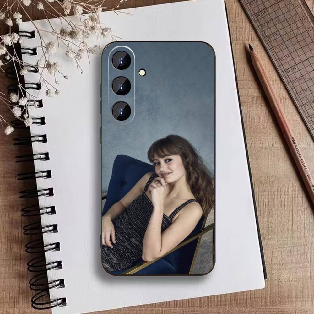 Ella Purnell Phone Case For Samsung Galaxy A73,A72,A71,A70,A52,A51 Others Soft Black Cover