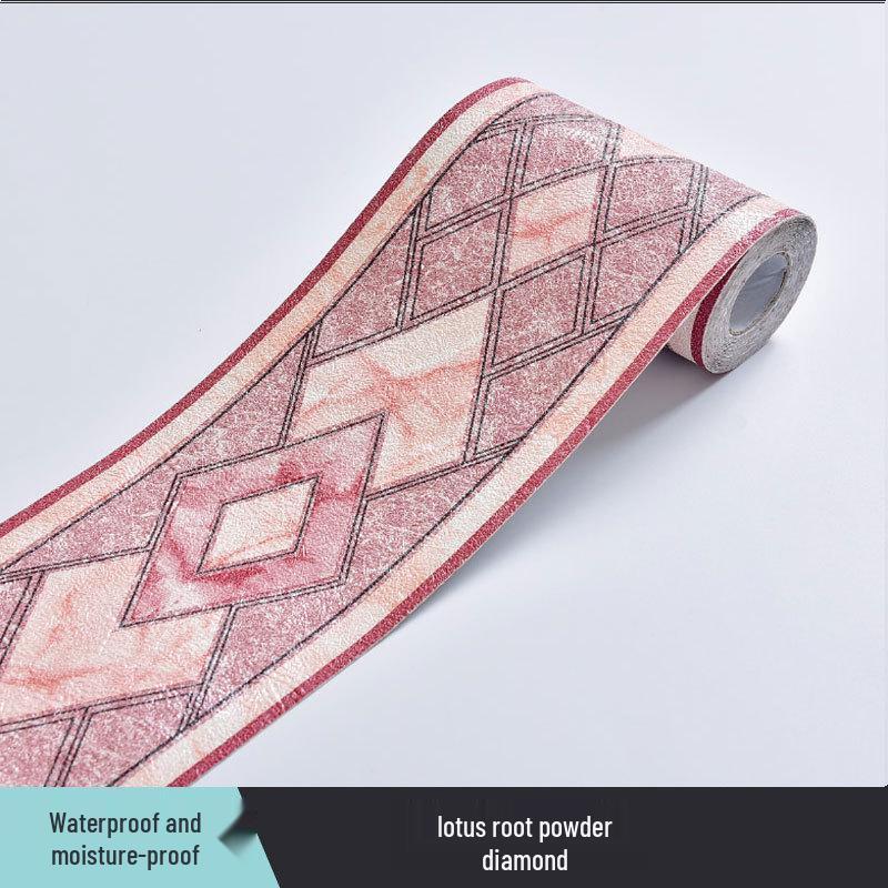 Plintă Decorativă Impermeabilă din PVC și Autocolante de Perete pentru Casă