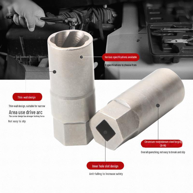 11-Piece Broken Screw & Nut Extractor Set with Wire Extractors
