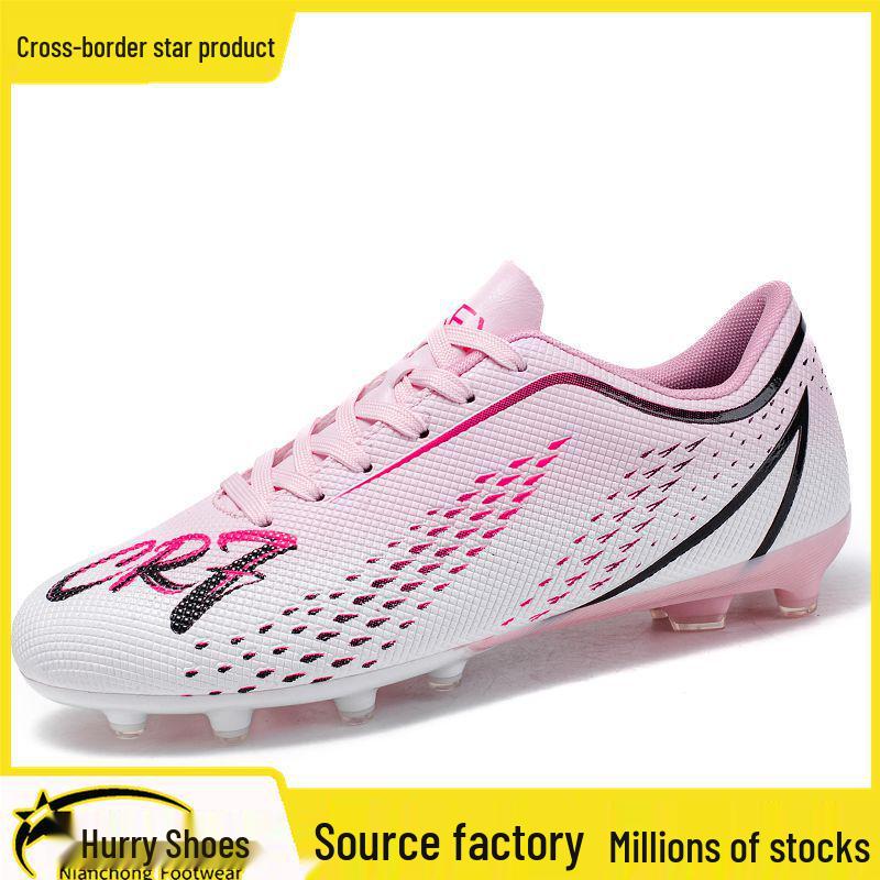 Cross-border Football Turf Shoes with Long Spikes for Adults and Kids - Messi Training Edition cm
