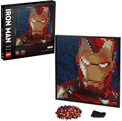 LEGO Art 31199 Iron Man by Marvel Studios