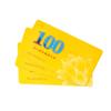 Chip Coin Card: Waterproof PVC Casino & Mahjong Voucher Chip
