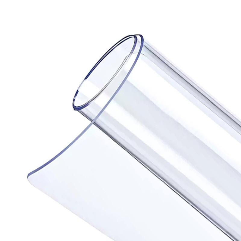 Transparent Soft PVC Table Mat - Oil, Water, and Scald-Proof for Dining and Coffee Tables
