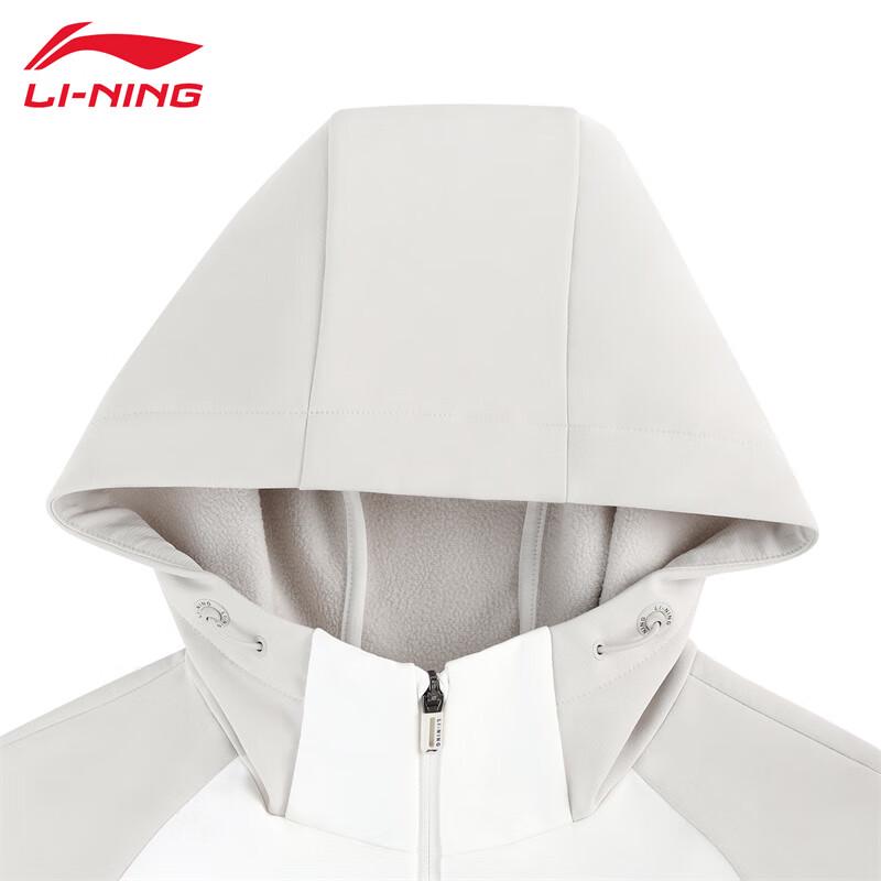 LI-NING 2025 Women s Relaxed Fit Hooded Sport Windbreaker 2XL