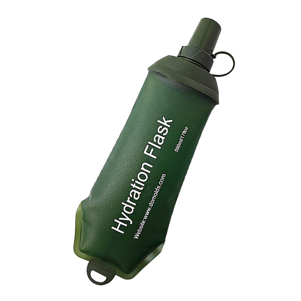 Foldable Sports Bottle Reusable Drink Pouch Concealable Drinking Pouch Drink Flasks Collapsible Water Bottle Water Bag