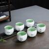 Cha Xun Little Monk Matte Ding Kiln Ceramic Tea Cup