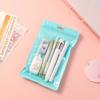6Pcs/Set 6 Color Pens Student Tools Gift Kit Large Capacity Learning Gift Box  Desktop Organizer