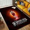 Custom Name Thunder Cat Living Room Non-Slip Area Rug Soft Carpet for Bedroom Kids Playroom Sofa Office Home Decor Doormat