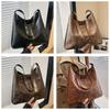 Vintage Pattern Letter Large Capacity Women Tote Bag For Fashion Enthusiasts