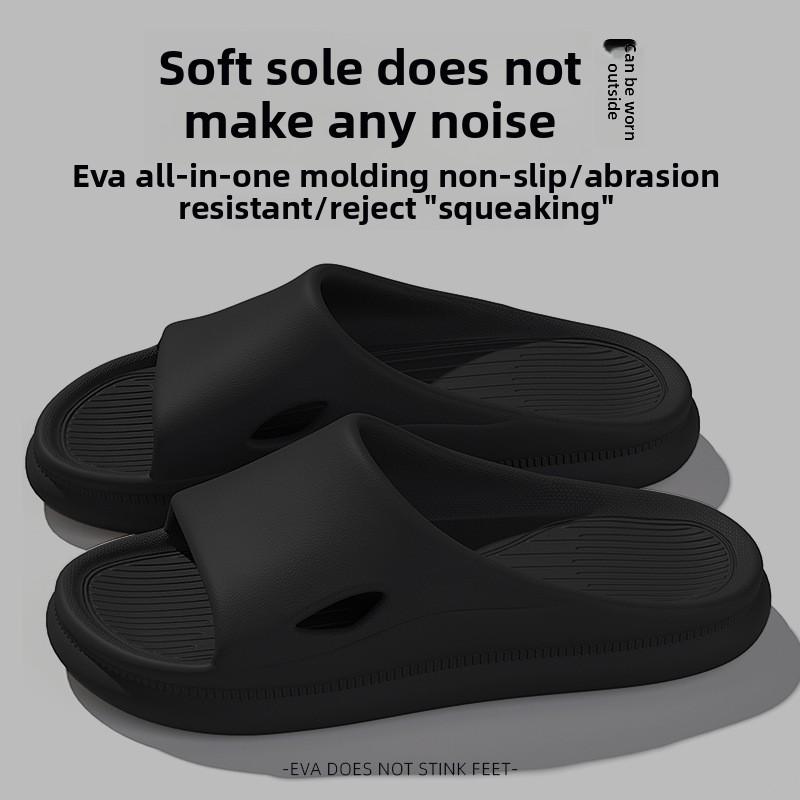 EVA Slippers for Men Taking Showers and Women Staying At Home In Summer. Non Slip and Odorless Slippers with Thick Soles