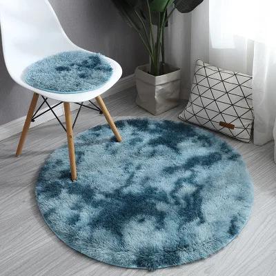 Super Soft Plush Round Rug Mat Fluffy White Carpets for Living Room Home Decor Bedroom Kid Room Decoration Salon Thick Pile Rug
