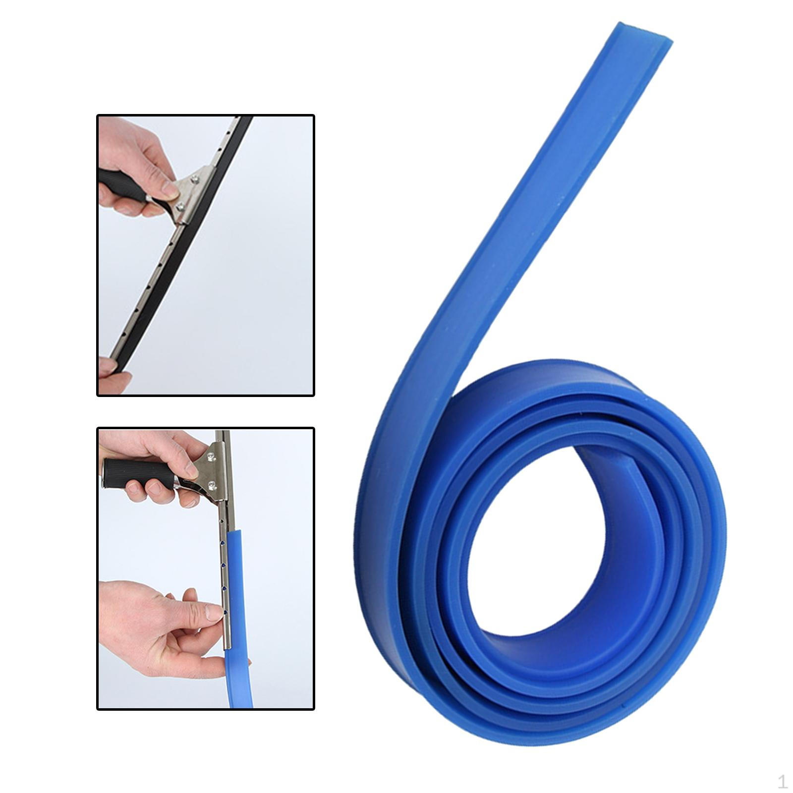

Набор резиновых скребков для мытья окон для уборки дома и автомобиля синий