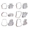 8 Pack Biscuit Molds Baking Accessories Cats Shape Cookie Moulds Biscuit Molding Baking Supplies Suitable for Baking