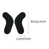 6 pairs of self-adhesive J-rod boot accessory pads to reduce heel lifting and ankle blistering during skiing or snowboarding