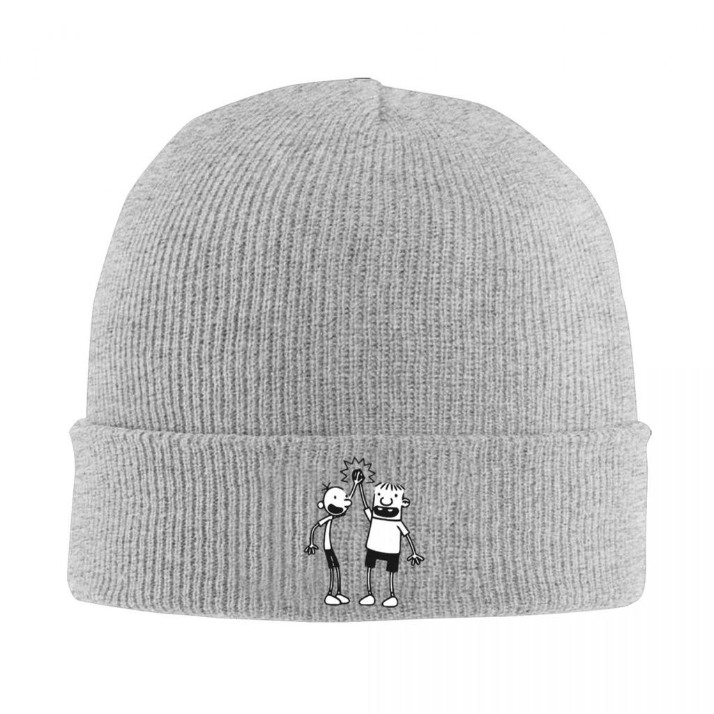 Diary Of A Wimpy Kid Warm Knitted Cap Hip Hop Bonnet Hat Autumn Winter Outdoor Beanies Hats for Men Women Adult