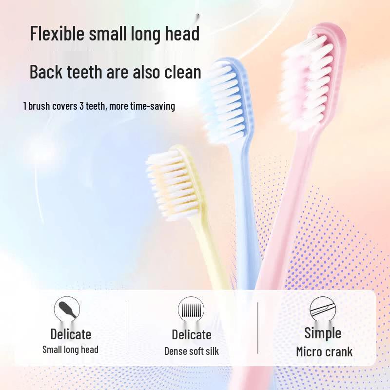 Shuke Soft Bristle Gum Care Toothbrush 20-Pack