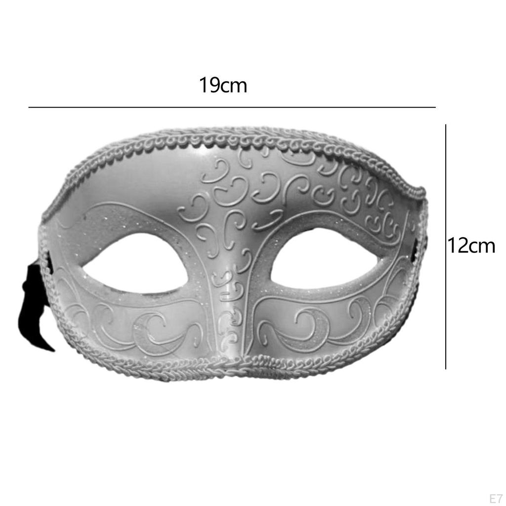 Mask Props Masks Mardi Gras Half Face Costume for Club Carnival Evening Festival