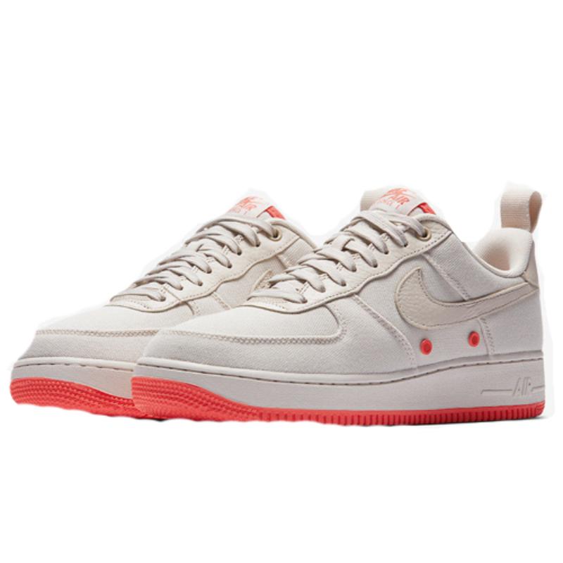 Nike Air Force 1 Low Canvas Desert Sand Sneakers 579927-001