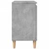Bathroom Vanity Cabinet Concrete Grey 58 x 33 x 60 cm Engineered Wood