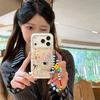 Luxury Phone Case With Chain Strap IPhone 17 16 Pro Max 15 Women Travel Cute Dog Cat Design