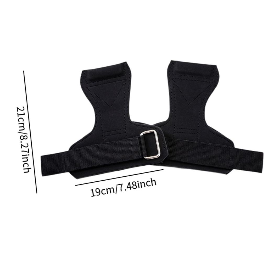 Weight Lifting Gloves Multipurpose Easy to Store Gym Grip Belt Hand Protector for Workout Bodybuilding Weightlifting Gymnastics