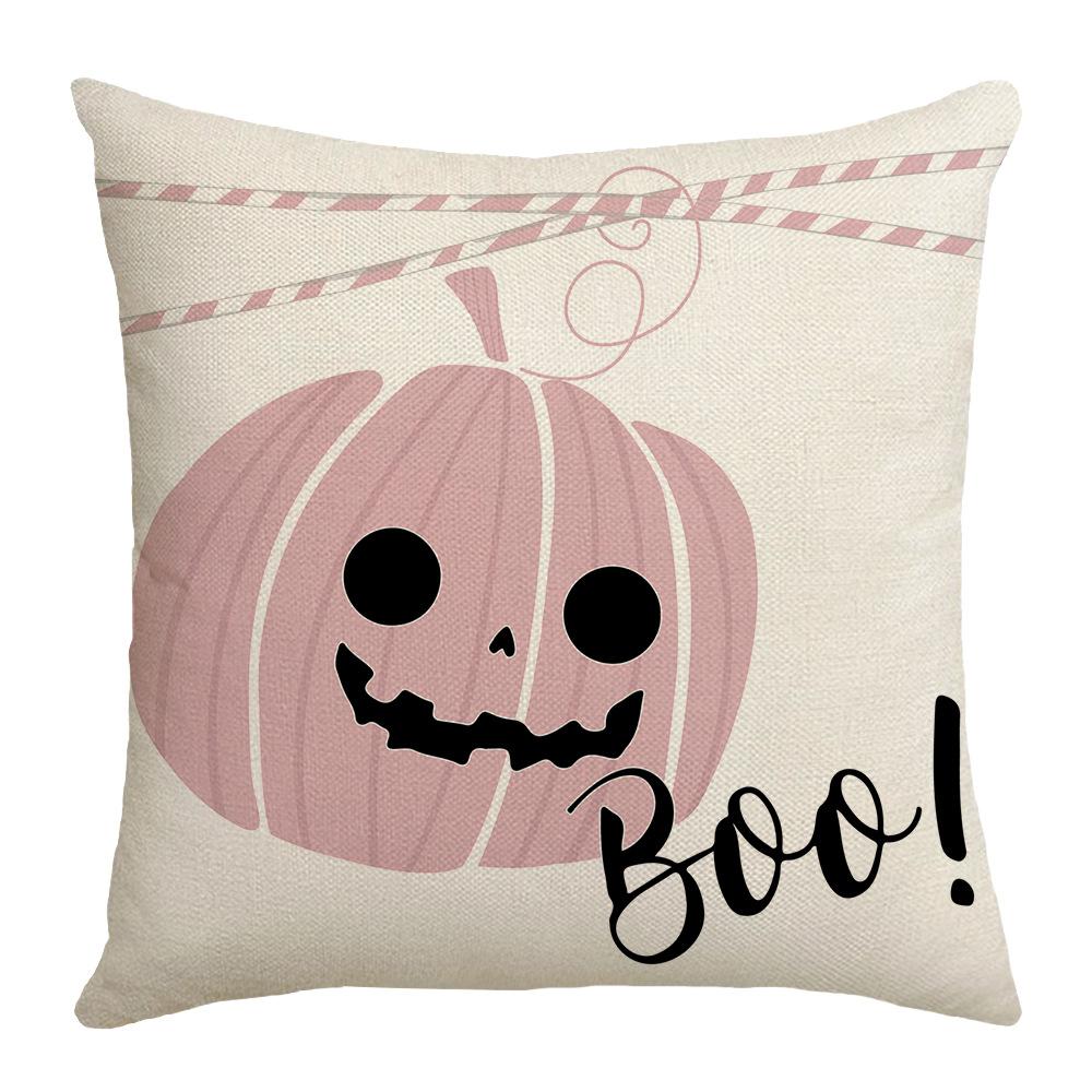 New Halloween Pillow Sofa Living Room Pillow Pillow Ghost Letter Print Pillow Cushion