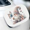QT2384#15cm Cute Gnome with Butterfly Car Sticker, Suitable for Laptop, Car, Truck, Van, SUV, Motorcycle, Bumper, Window