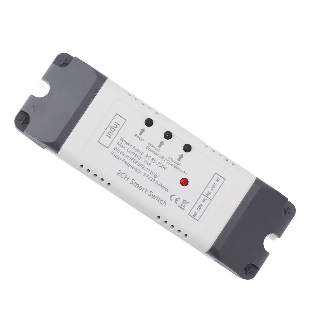 Wireless Remote Control Module 2200W 3 Mode 2 Channel 433.92mhz Timer Tap Interlock Remote Control