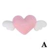 Heart-Shaped Car Headrest Plush Love Neck Pillow Seat Back Pillow Car Cushion Support Accessories Lumbar Decor Universal