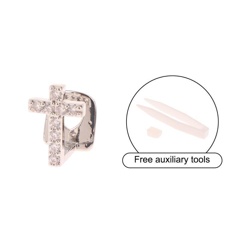 

Хип-хоп одиночные зубные гриллзы колпачки для зубов панк металлический гриллз колпачки для косплея вечерние зубные гриллзы украшения для зубов as the picture