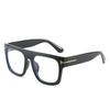 Photochromic Reading Glasses Oversized Square Leopard Print Women Eyeglasses Anti Blue Light Big Frame Computer Eyewear