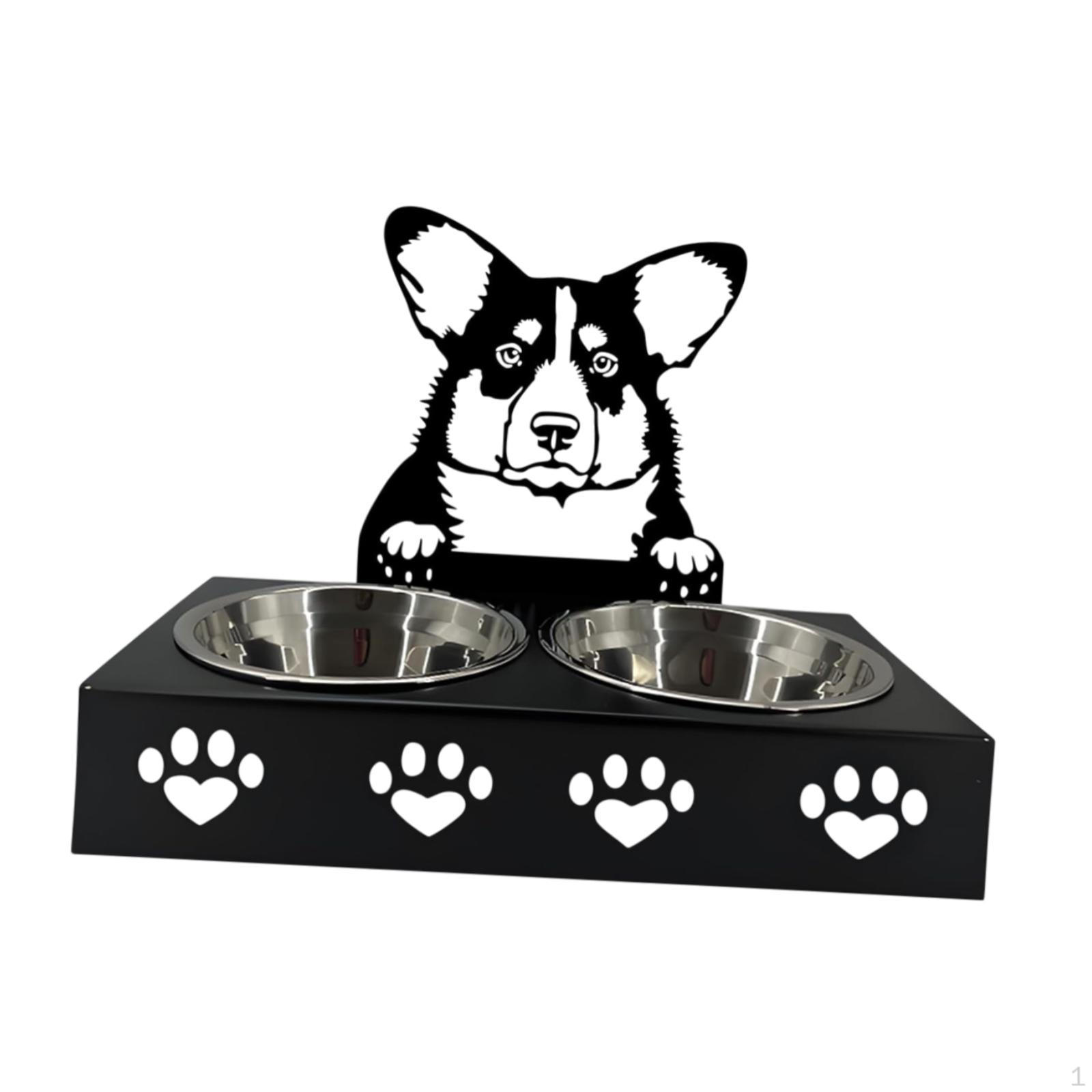 

Миска для кормления кошек с приподнятым дизайном и нескользящим основанием A