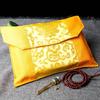 Buddhist Scripture Storage Bag Handicrafts Embroidery Canvas Bag Organizer Auspicious Buddhism Home Gift Decorative