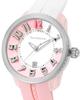 Watch CRAZY Medium Pink Dial Stainless Steel Mineral Glass Quartz 42MM Watch TY930111 White [Tendence] Women's [Item]
