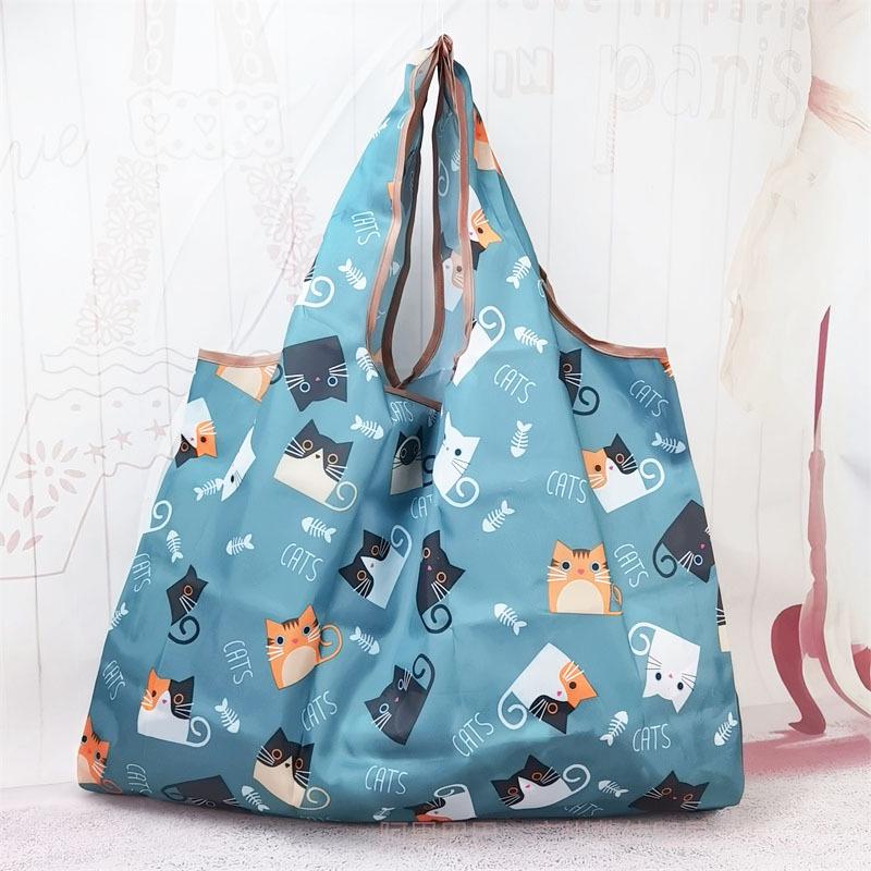 Japanese Cartoon Large Shopping and Travel Tote Bag