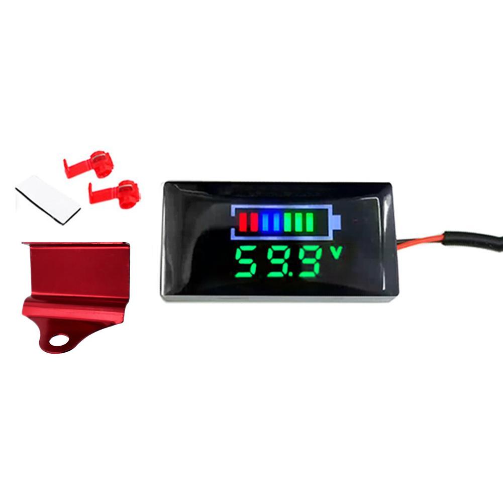 Mini LED Display Digital Voltmeter Panel Voltmeter Tester Voltage Detector Ampere Voltmeter DC12V-150V Accessories